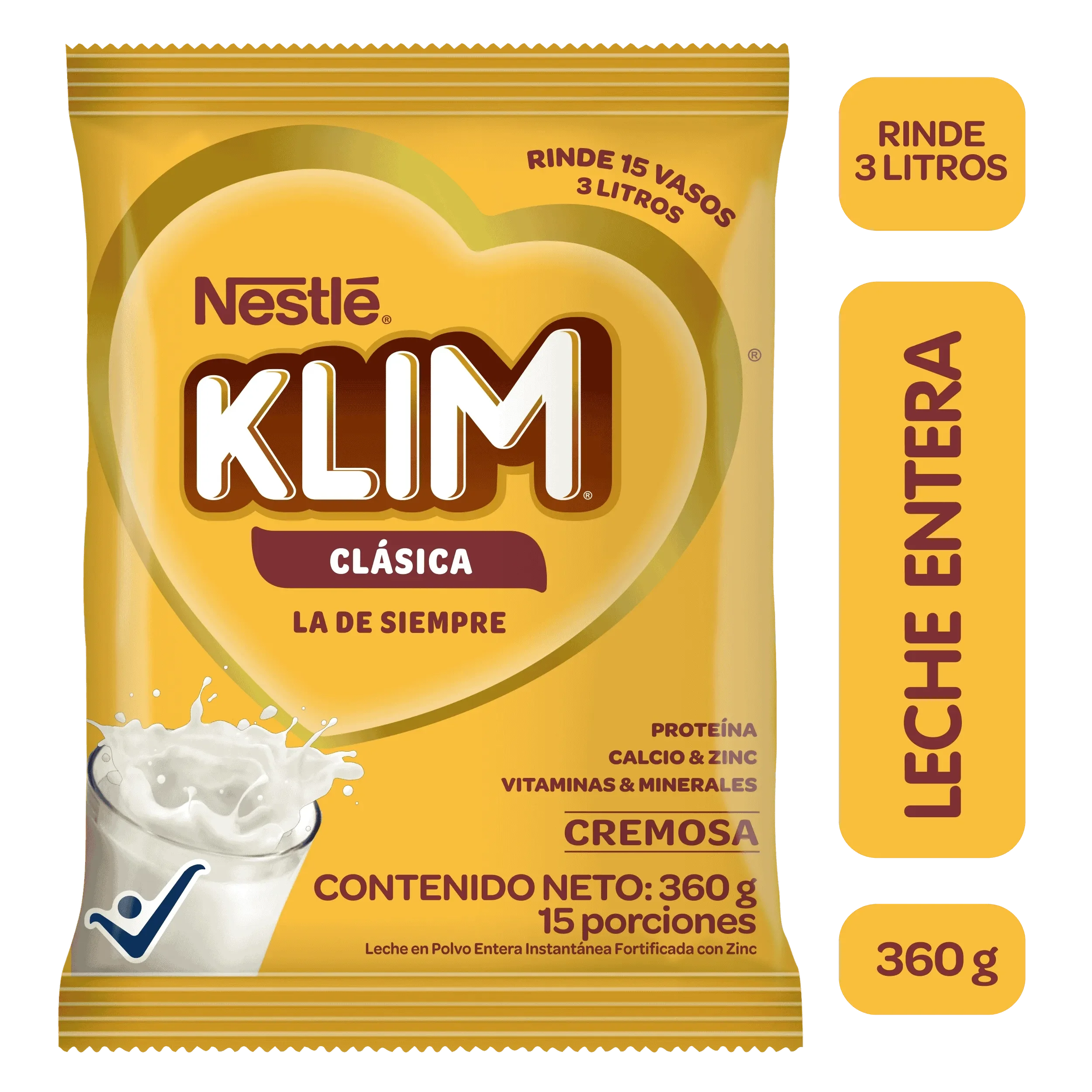 Leche en polvo KLIM Clásica x 360g