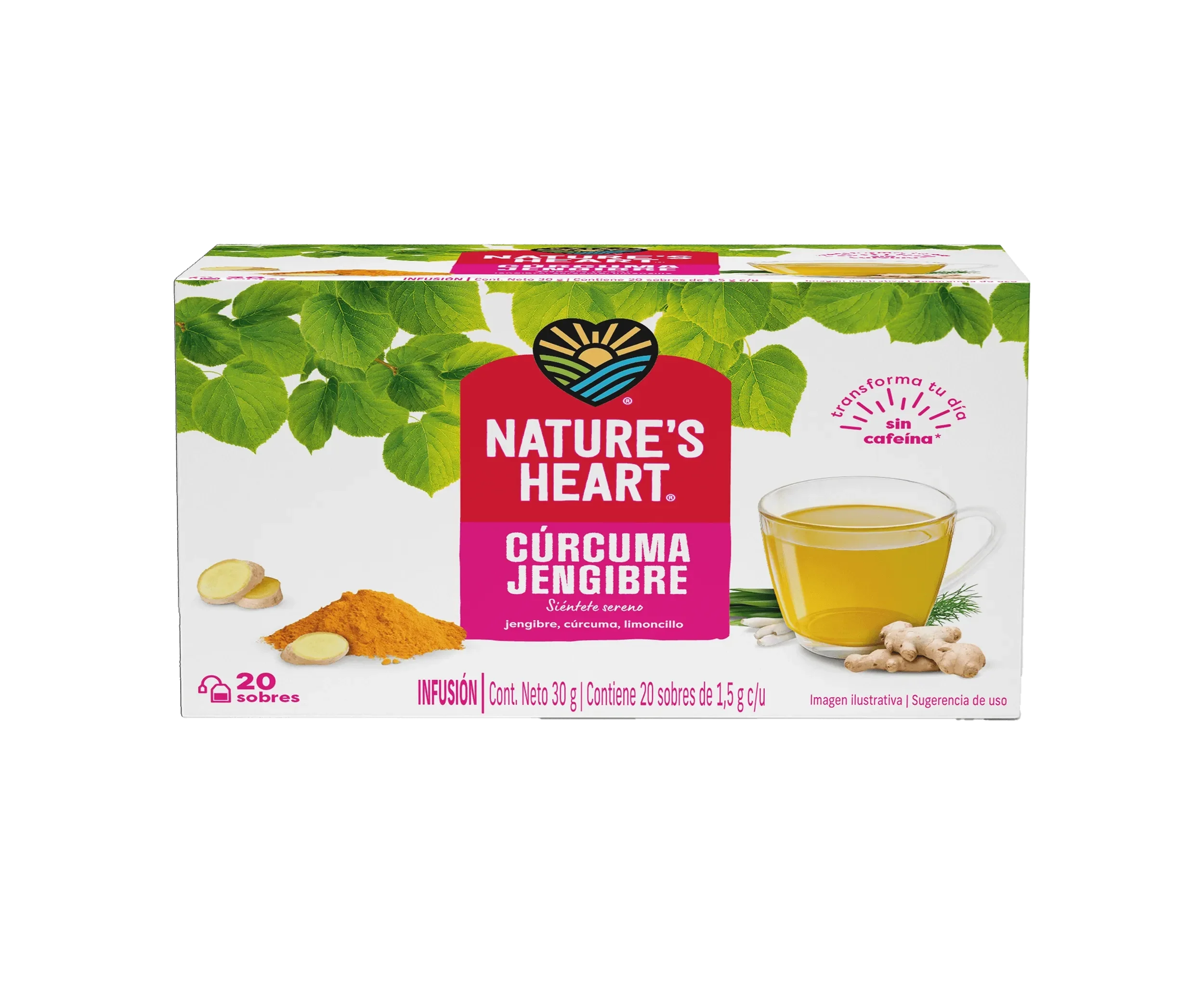 NATURESHEART Te CurcumaJeng (20x1.5g)CO